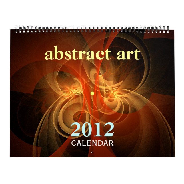 Abstract Art 2012 Fine Art Calendar (Huge) (Cover)