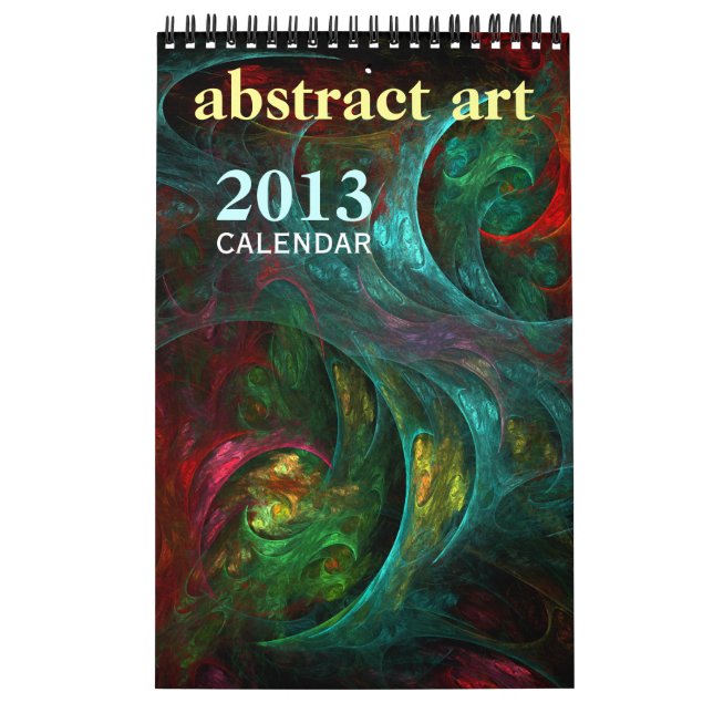 Abstract Art 2013 Fine Art Calendar (Mini) (Cover)