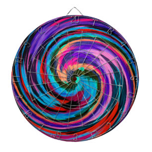 Abstract Art #21 Dartboard