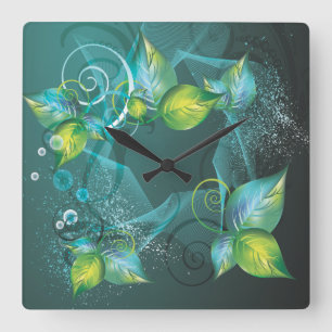 Abstract Art 24 Clock