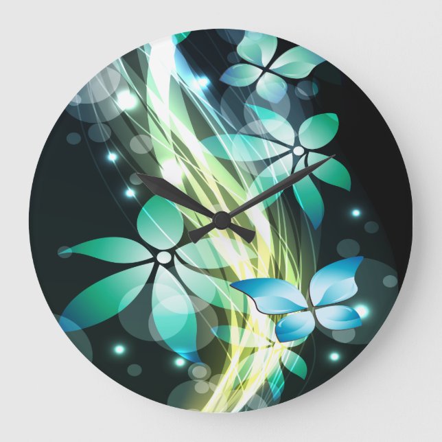 Abstract Art 27 Clock (Front)