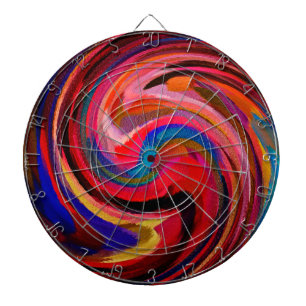 Abstract Art #27 Dartboard
