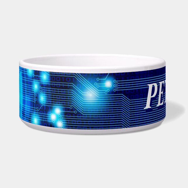 Abstract Art 29 Pet Bowl (Front)