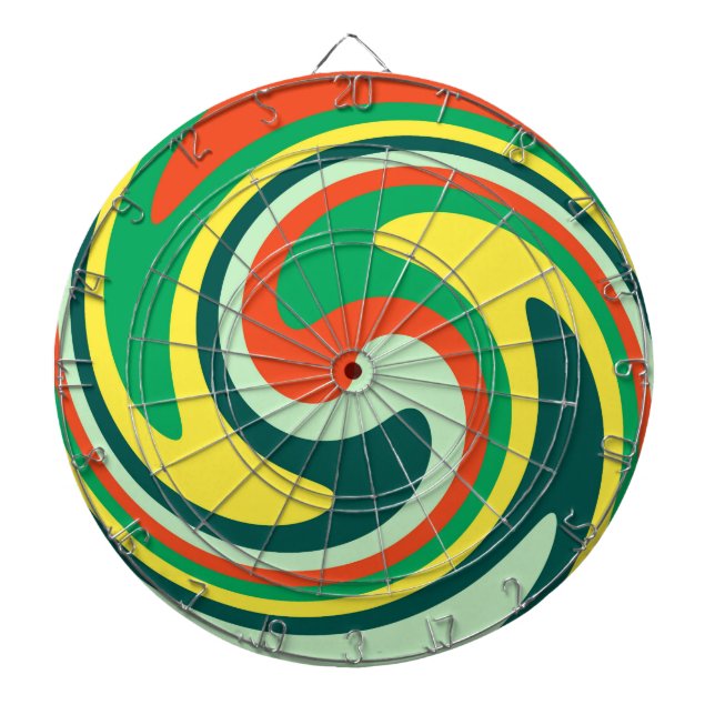 Abstract Art #2 Dartboard (Front)