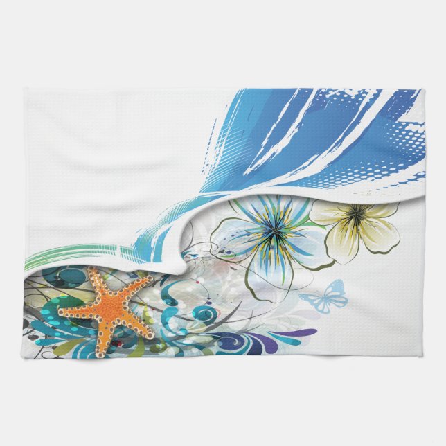 Abstract Art 30 Kitchen Towel (Horizontal)