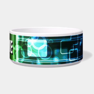 Abstract Art 32 Pet Bowl