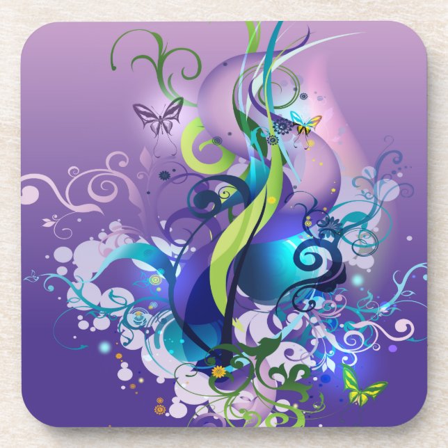 Abstract Art 35 Coaster (Front)