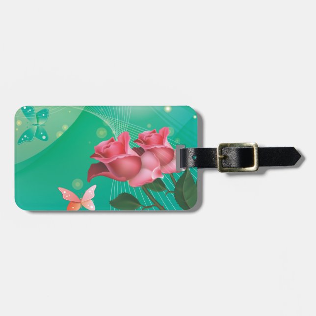 Abstract Art 39 Luggage Tags (Front Horizontal)