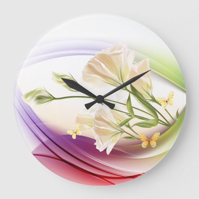 Abstract Art 46 Clock (Front)