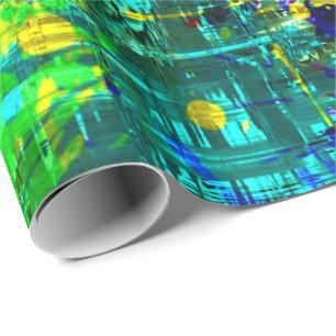 Abstract Art 56 Wrapping Paper