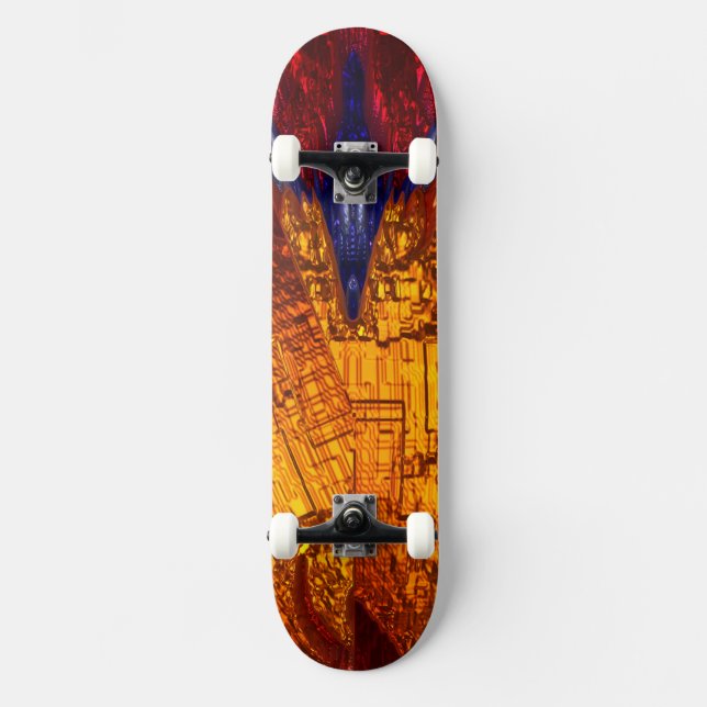 Abstract Art 66 Skateboards (Front)