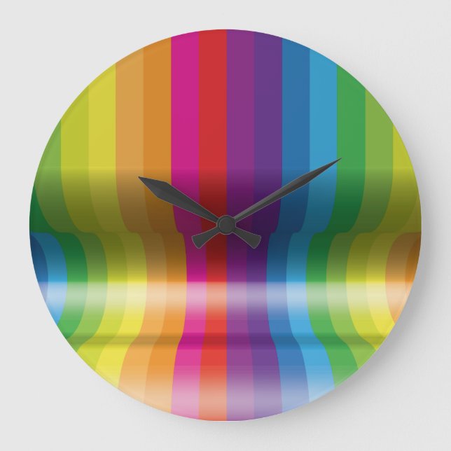 Abstract Art 6 Clock (Front)