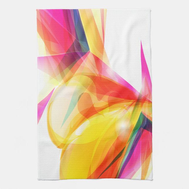 Abstract Art 7 Kitchen Towel (Vertical)
