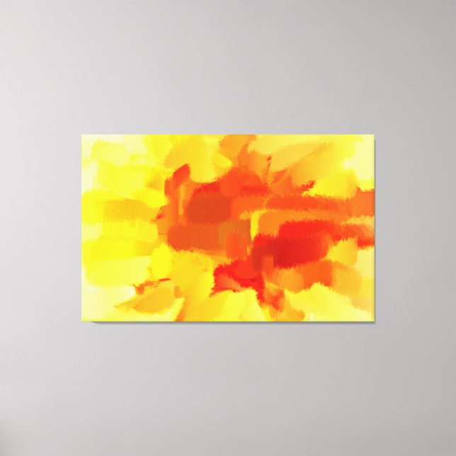 Abstract Art | Abstract Painting 7 Canvas Print (Front)
