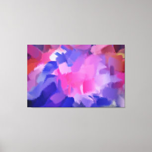 Abstract Art   Abstract Painting 8 Canvas Print