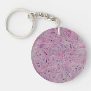 Abstract Art Acrylic Keychain