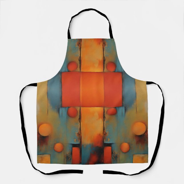 Abstract art apron (Front)