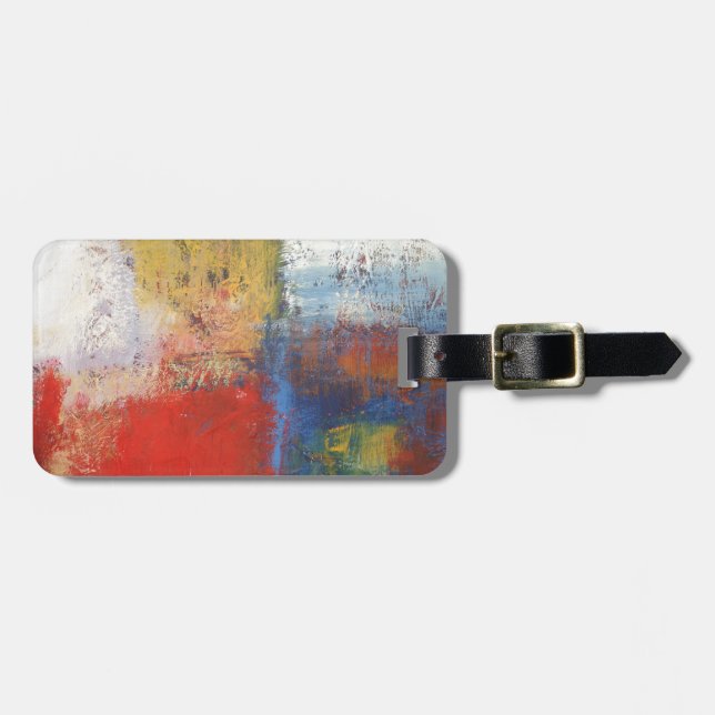 Abstract Art Bag Tags (Front Horizontal)