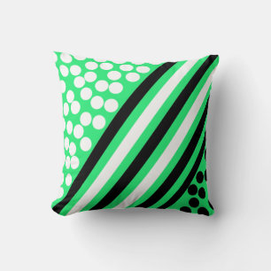 Abstract Art Balls Lines Pattern Pillow Cushion
