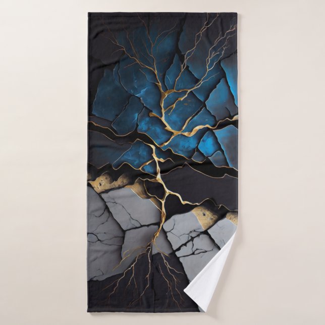 Abstract art beach towel (Bath Towel)