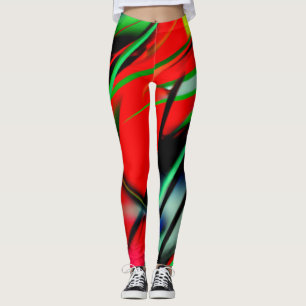 Abstract art beautiful Leggings