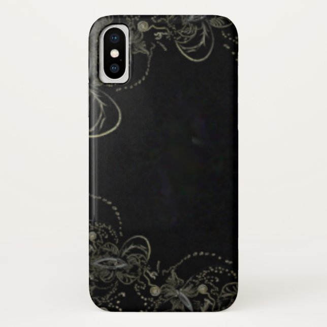 Abstract Art Black  Case-Mate iPhone Case (Back)