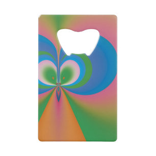 Abstract Art Blue Butterfly