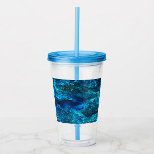 Abstract Art Blue Tumbler