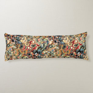 Abstract Art Body Pillow