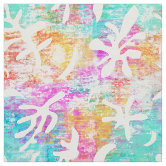 Abstract Art Boho Matisse Botanical Shapes Fabric
