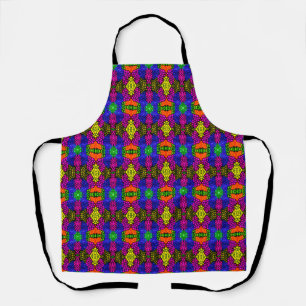 Abstract Art Bright Pattern Apron