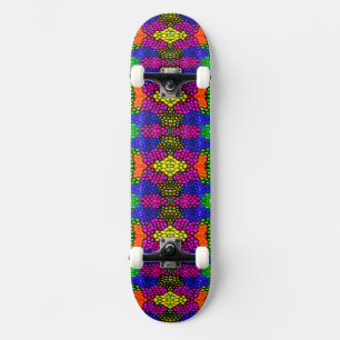 Abstract Art Bright Pattern Skateboard