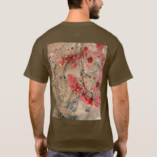 Abstract Art Brown Colour Template Customize T-Shirt