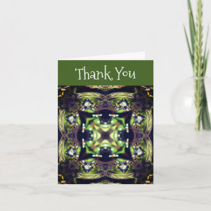 Abstract Art Bullfrog Thank You Card