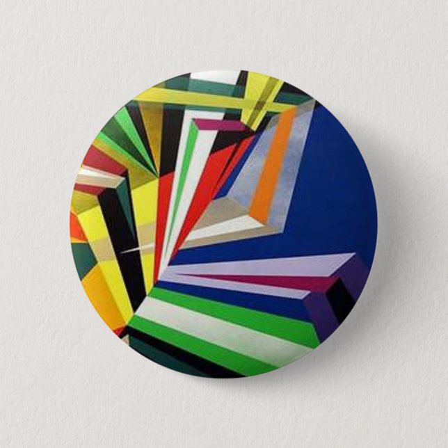Abstract Art Button (Front)