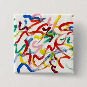 Abstract Art Button