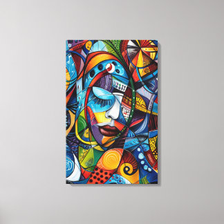 Abstract art canvas