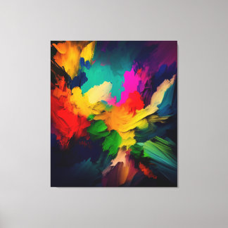 abstract art canvas print