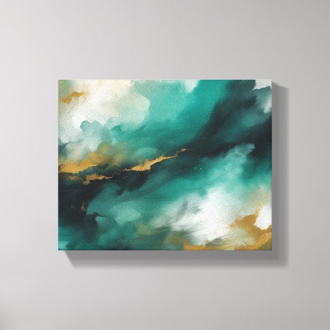 Abstract art canvas print (Front)