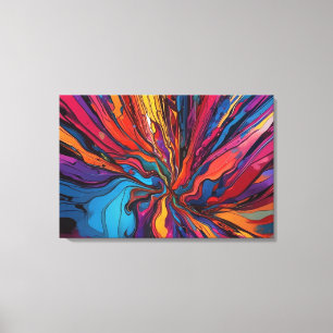 Abstract art canvas print