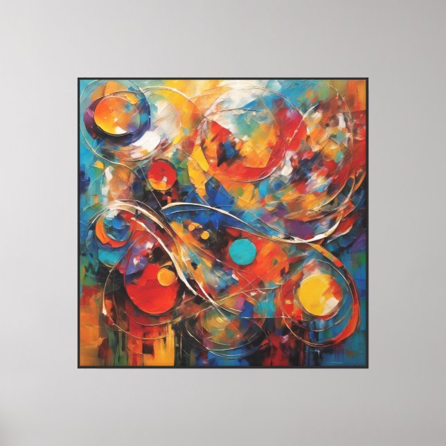 Abstract Art  Canvas Print (Front)