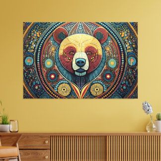 Abstract art canvas print 