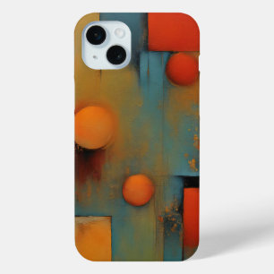 Abstract art iPhone 15 mini case