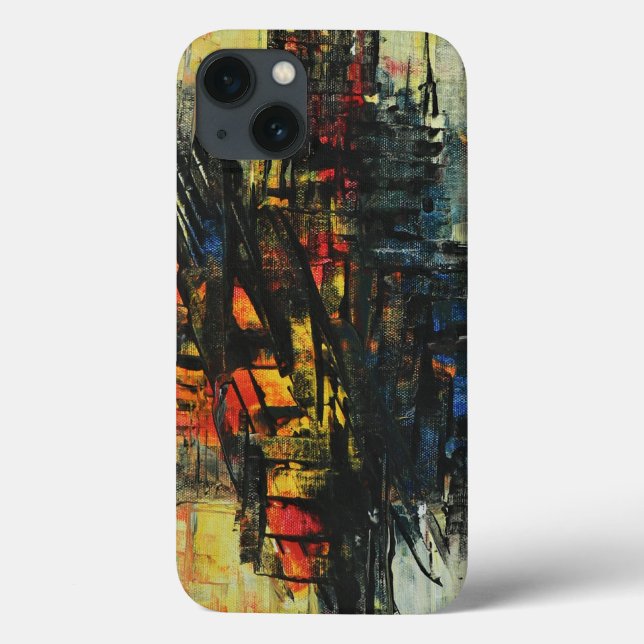 Abstract Art Case-Mate iPhone Case (Back)