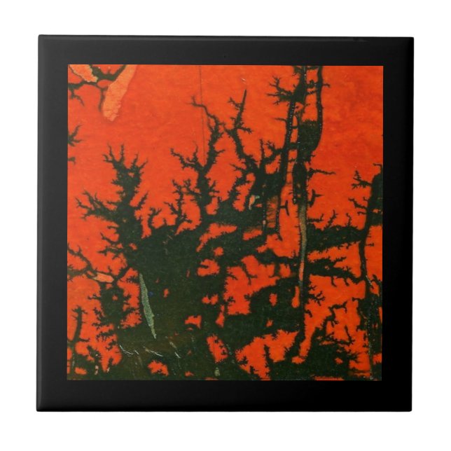 Abstract Art Ceramic Tile (Front)