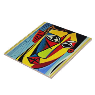 Abstract Art Ceramic Tile