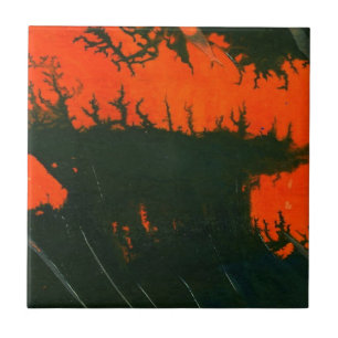 Abstract Art Ceramic Tile