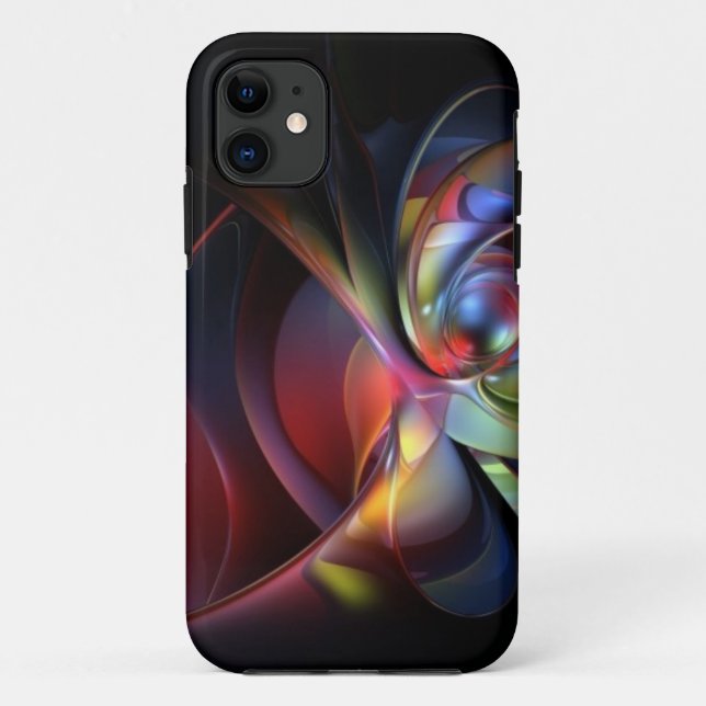 Abstract Art ( Chaos Spectrum )  Iphone 4 Case (Back)