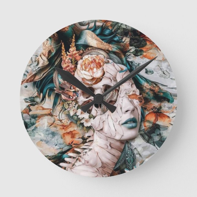 Abstract Art clock (Front)