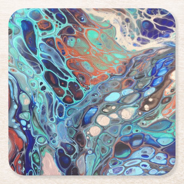 Abstract Art Coasters (Front)